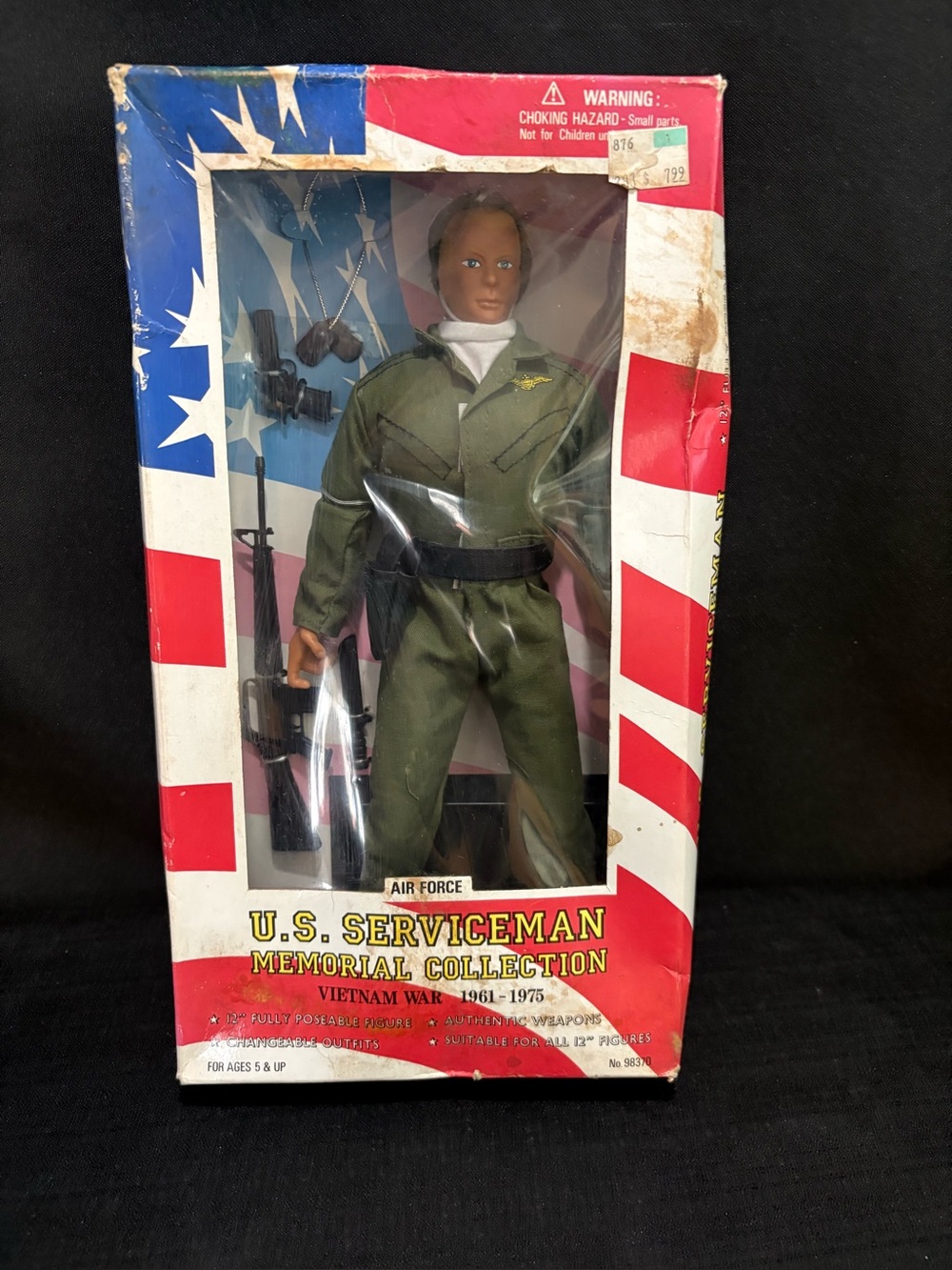 1996 AIRFORCE Figure Vietnam War 1961-1975 U.S. Serviceman Memorial Collection